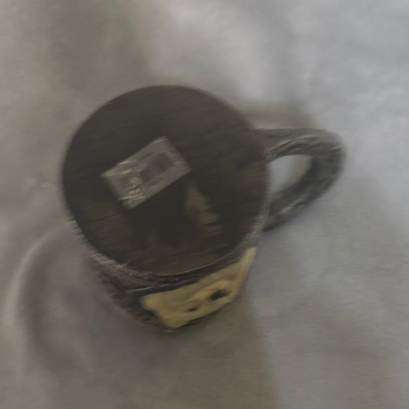 Celtic Wolf Mug Silver and Blue Mug - Picture 4 of 4